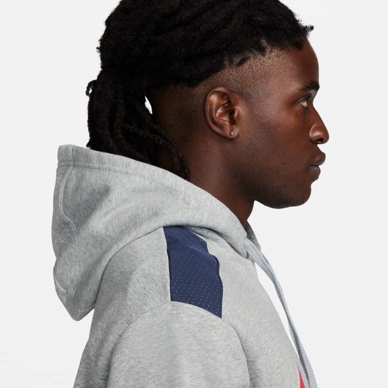 Nike Sportswear Fleece M huvtröja Grå