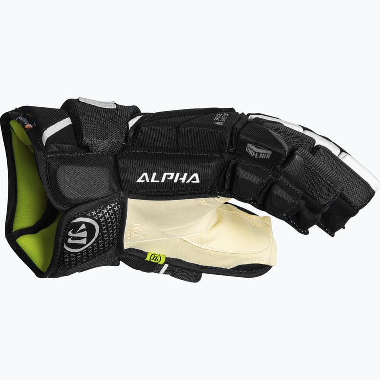 Warrior Hockey Alpha LX2 JR hockeyhandskar Svart