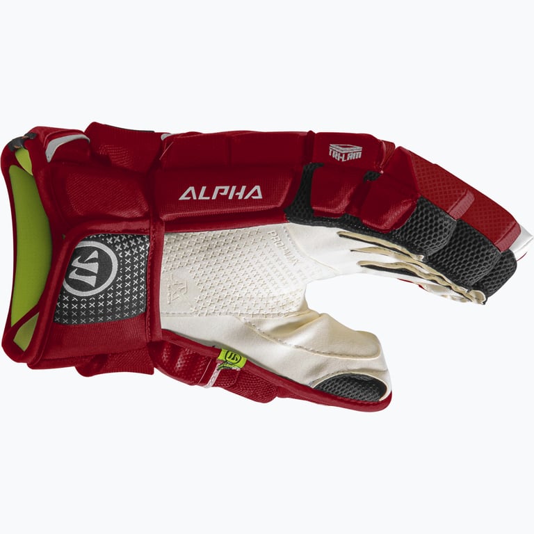 Warrior Hockey Alpha LX2 Pro JR hockeyhandskar Röd