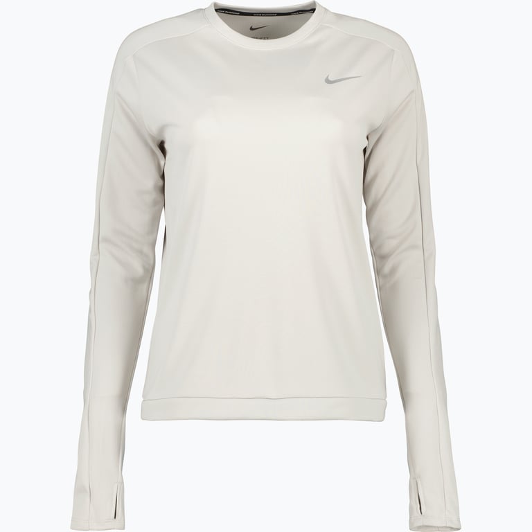 Nike Dri-FIT Crewneck W träningströja Grå