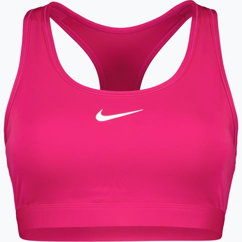 Nike Swoosh Medium Support sport-BH Svart