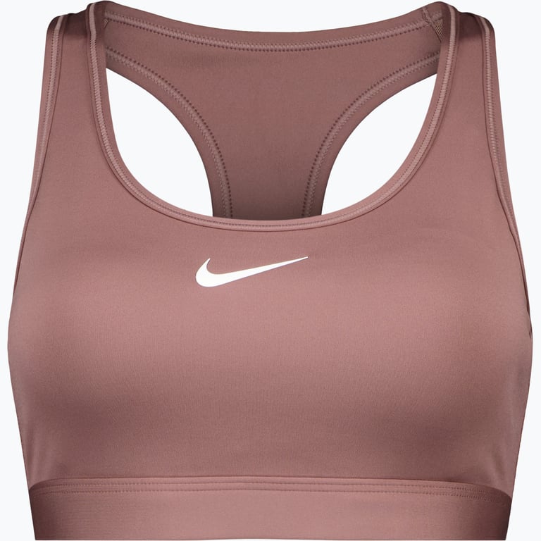 Nike Swoosh Medium Support sport-BH Brun