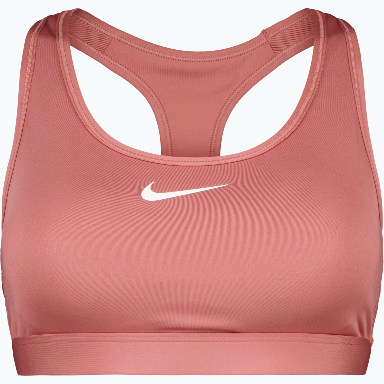 Nike Swoosh Medium Support sport-BH Svart