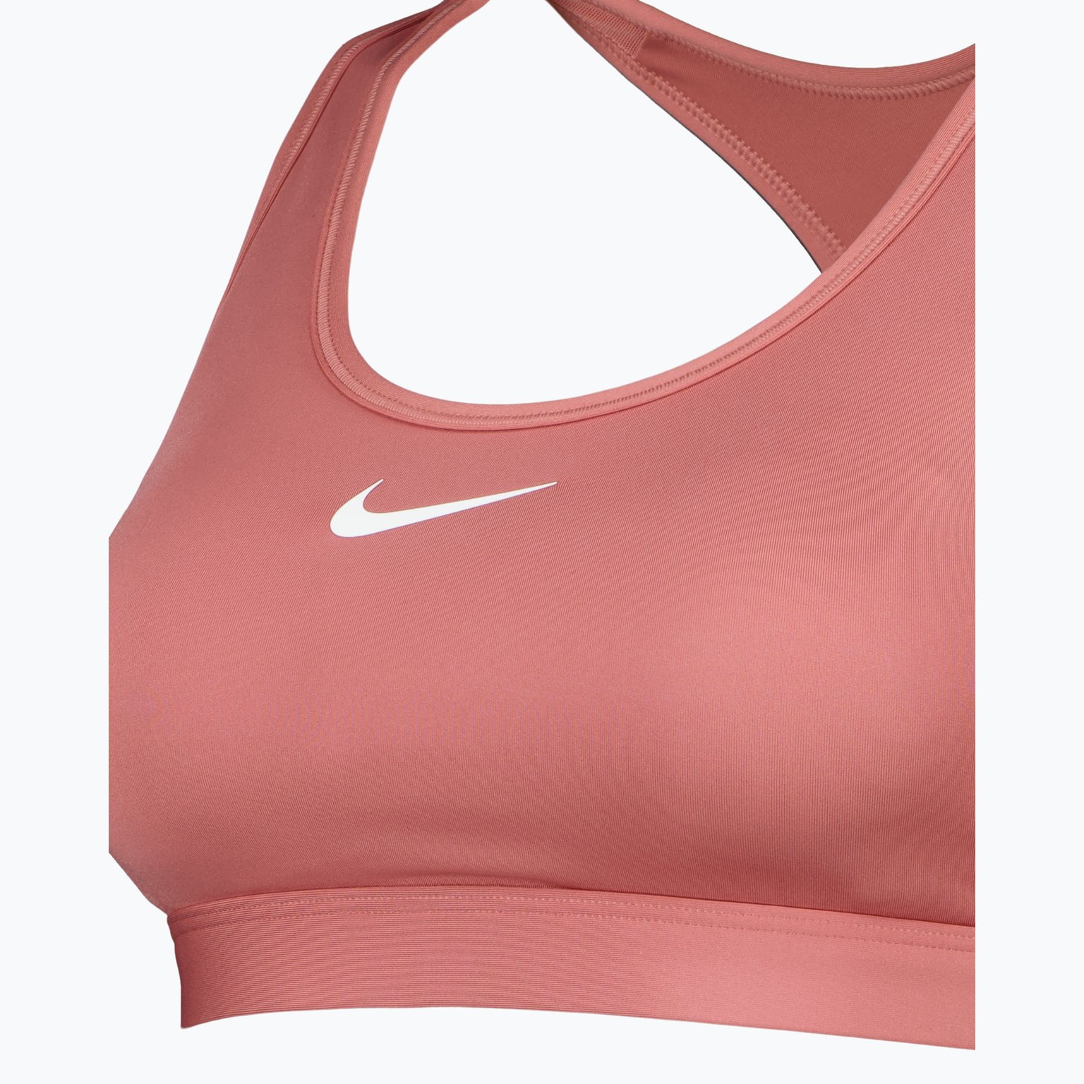 Nike Swoosh Medium Support sport-BH Rosa