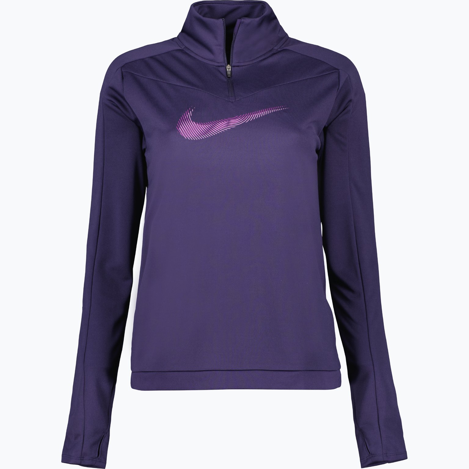 Nike Dri-FIT Swoosh 1/2 Zip W löpartröja Rosa