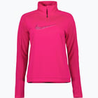 färgalternativ för Rosa Nike Dri-FIT Swoosh 1/2 Zip W löpartröja