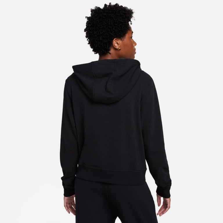 Nike One Dri-FIT Zip W huvtröja Svart