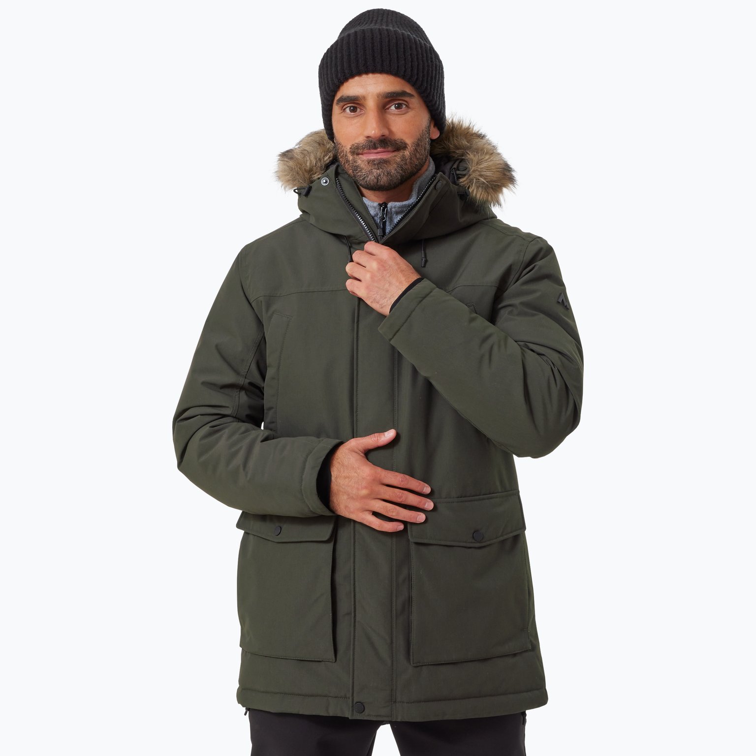 McKinley Storm Parka M vinterjacka Grön