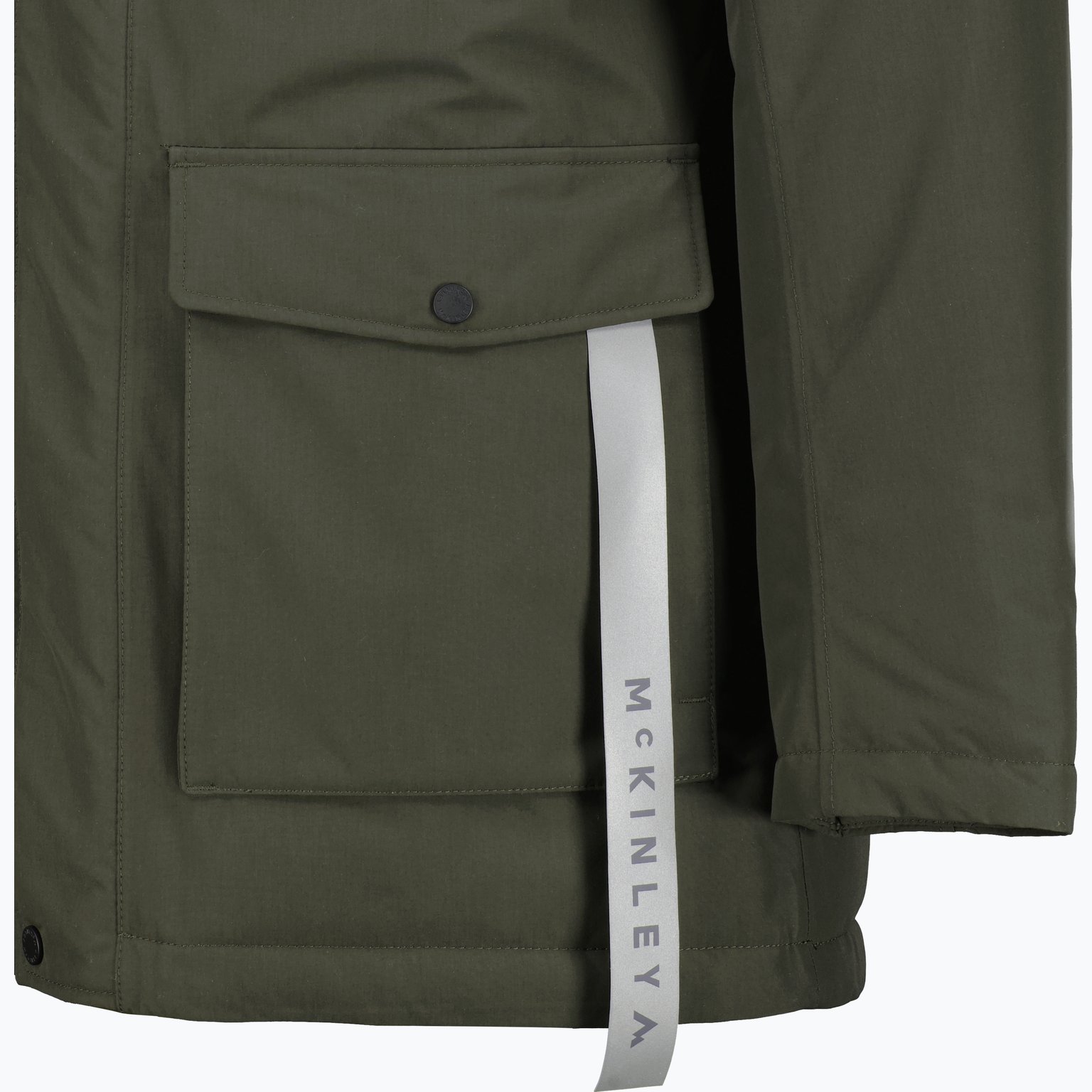 McKinley Storm Parka M vinterjacka Grön