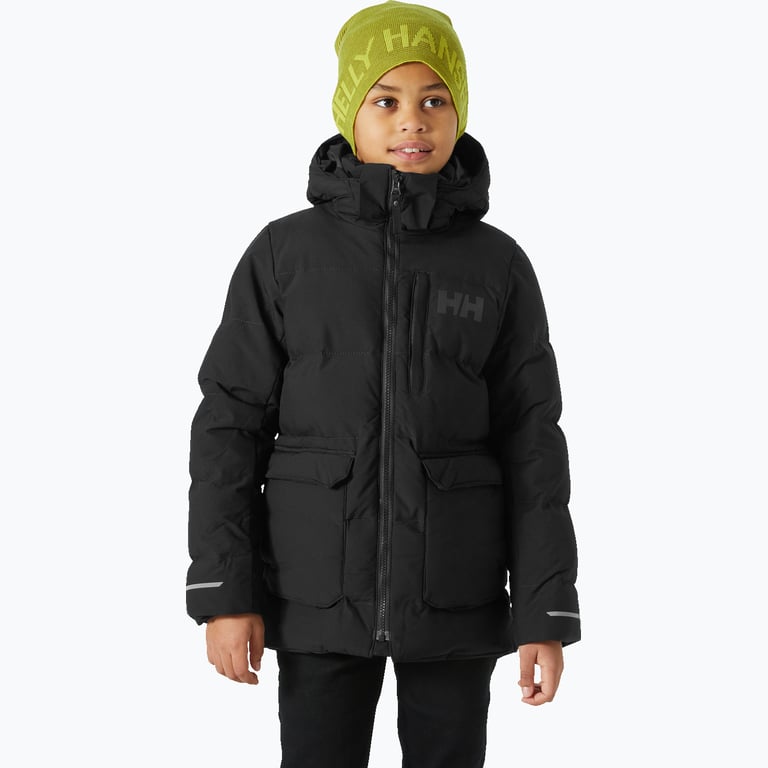 Helly Hansen Nord Puffy JR vinterjacka Svart