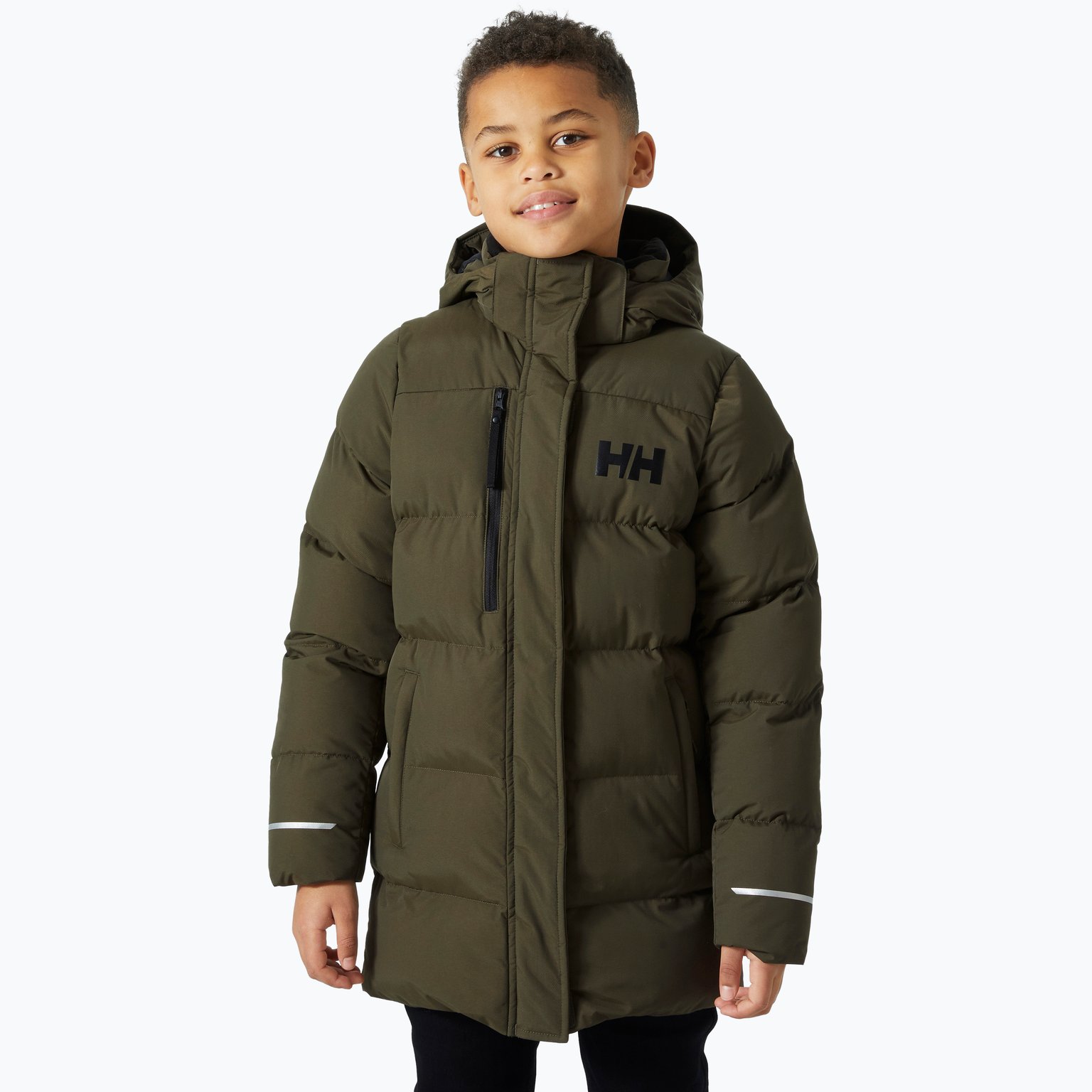 Helly Hansen Adore Puffy Parka JR vinterjacka Grön