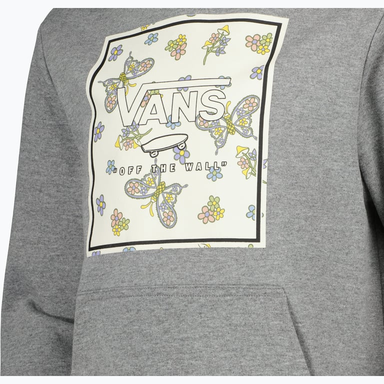 Vans Butterfly Floral Box JR huvtröja Grå