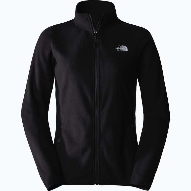 The North Face 100 Glacier Full-Zip fleecejacka Svart