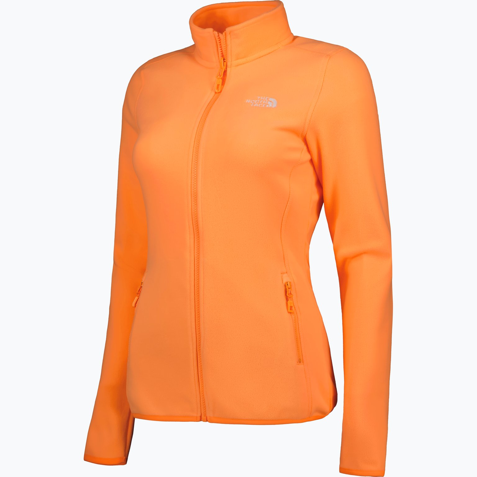 The North Face 100 Glacier Full-Zip fleecejacka Orange