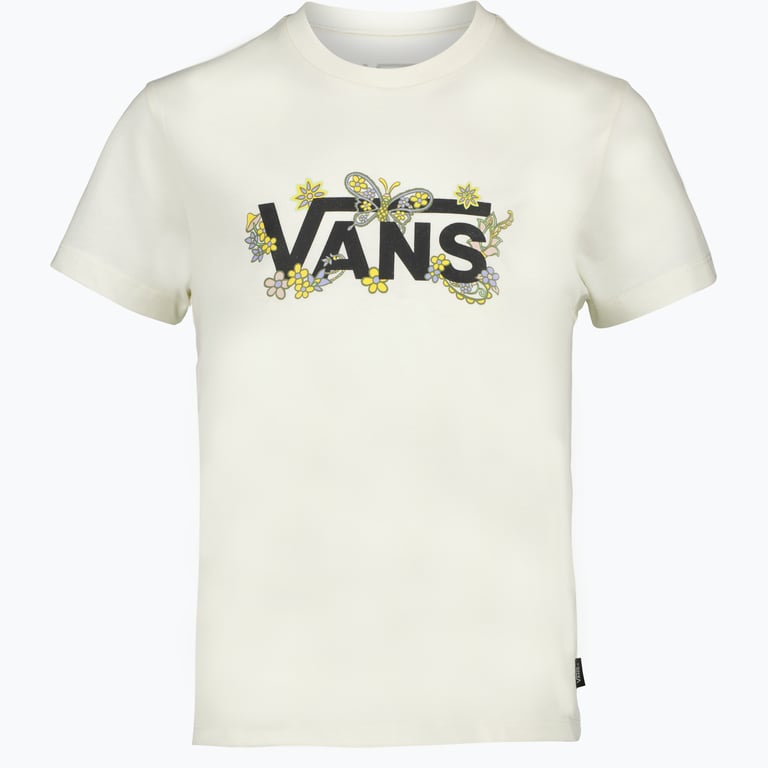 Vans Trippy Floral Crew JR t-shirt Vit