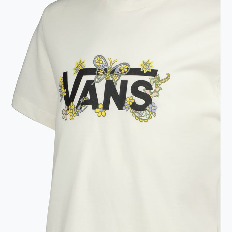 Vans Trippy Floral Crew JR t-shirt Vit