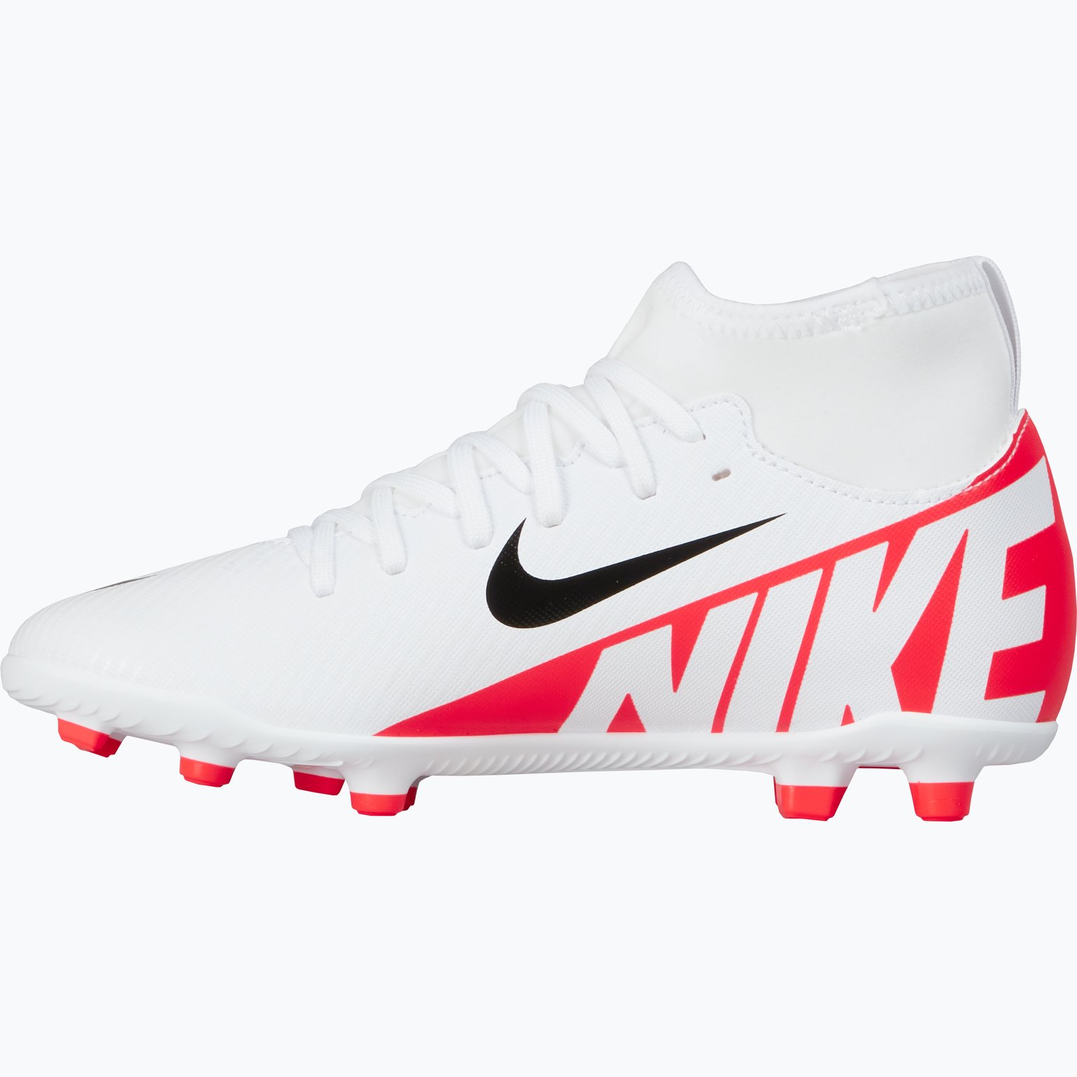 Nike Mercurial Superfly 9 Club FG/MG JR fotbollsskor Vit