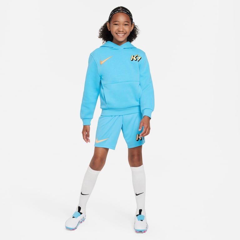 Nike Kylian Mbappé Dri-FIT JR träningsshorts Blå