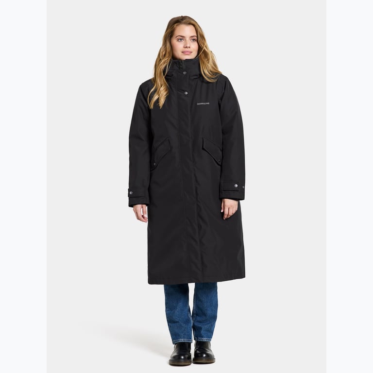 Didriksons Mia Parka W vinterjacka Svart