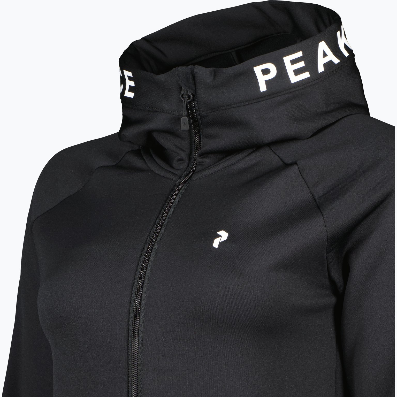 Peak Performance Rider Mid Zip W huvtröja Svart