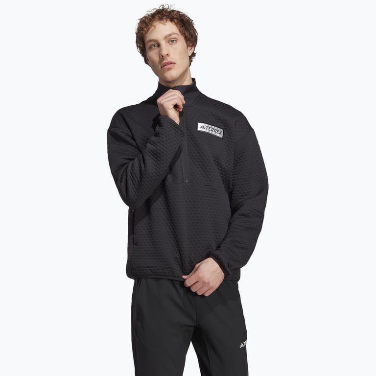 adidas Terrex Utilitas 1/2 Zip fleecejacka  Svart