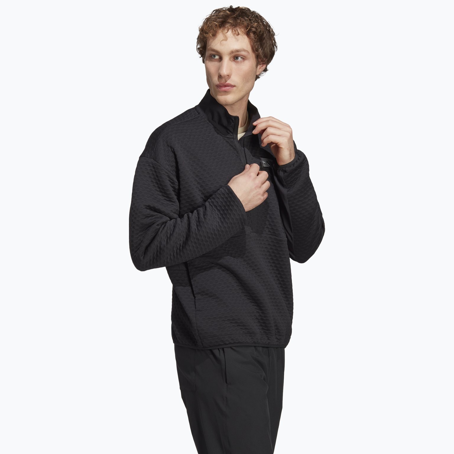 adidas Terrex Utilitas 1/2 Zip fleecejacka  Svart