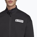 förhandsvisning ikon 5 för adidas Terrex Utilitas 1/2 Zip fleecejacka  Svart