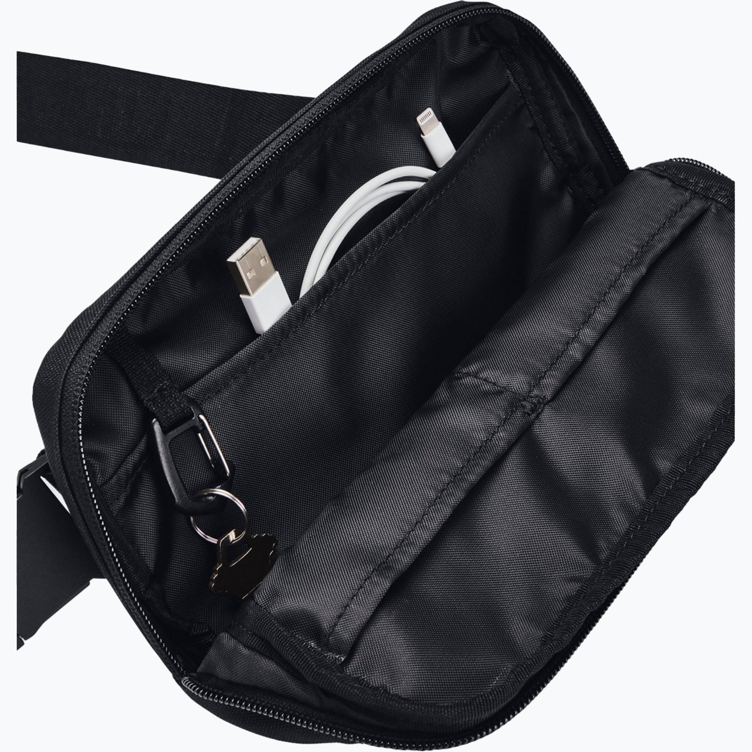 Under armour Loudon Waist Crossbody väska Svart