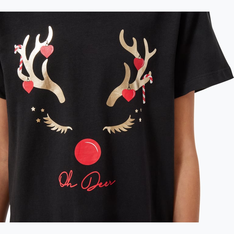 Firefly Deer JR t-shirt Svart