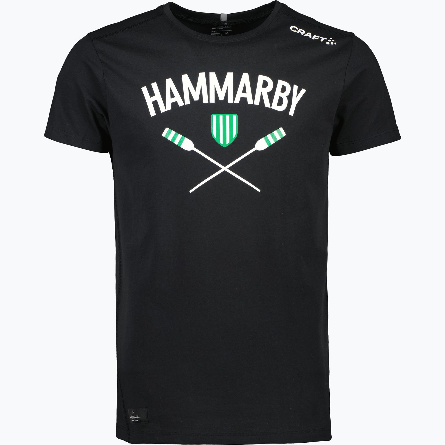 Hammarby Row M t-shirt Svart