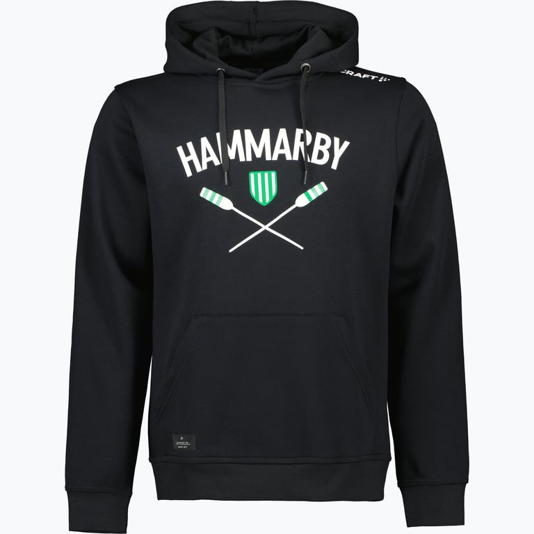 Hammarby Row M huvtröja Svart