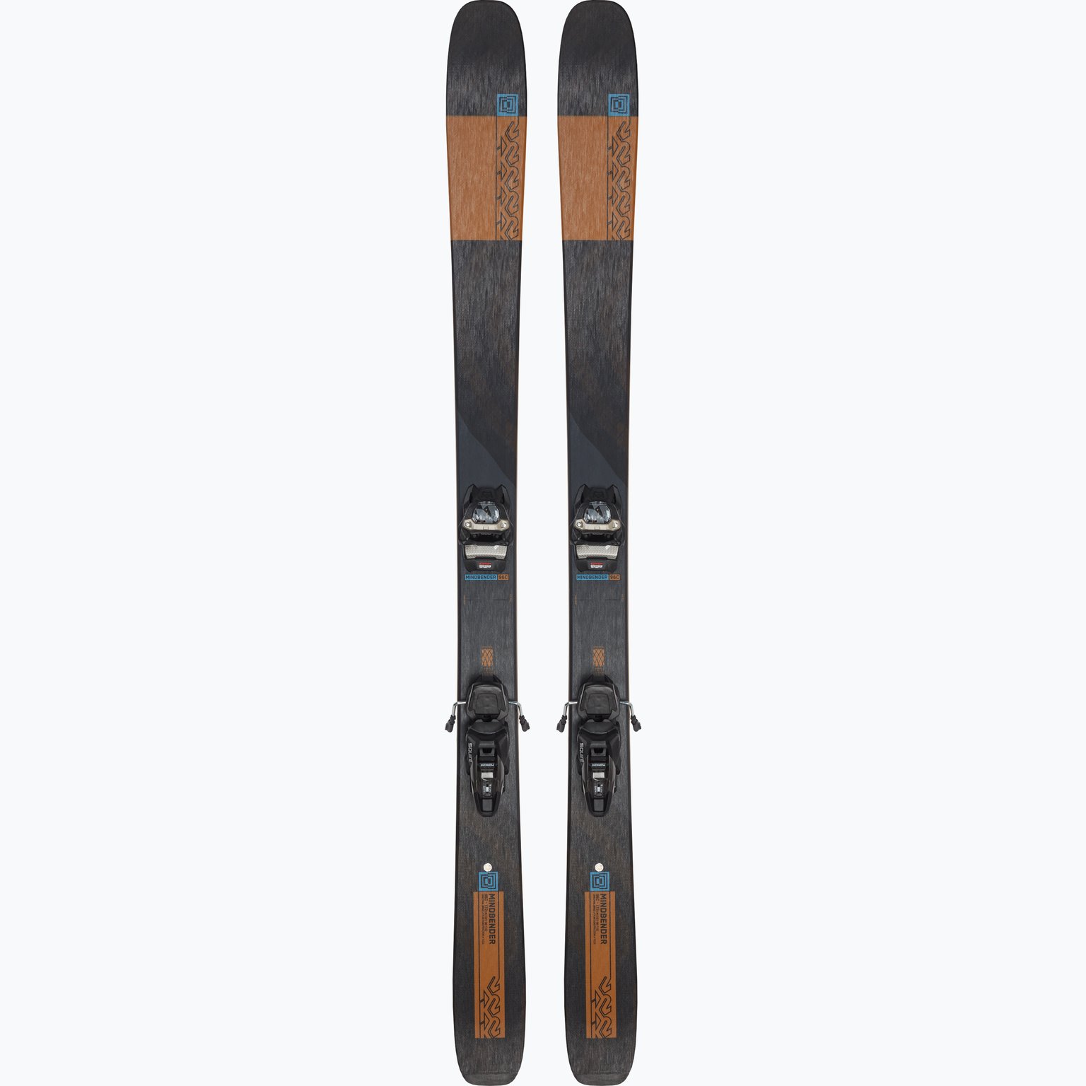 K2 Sports Mindbender 96C + Squire 11 alpinskidor Svart