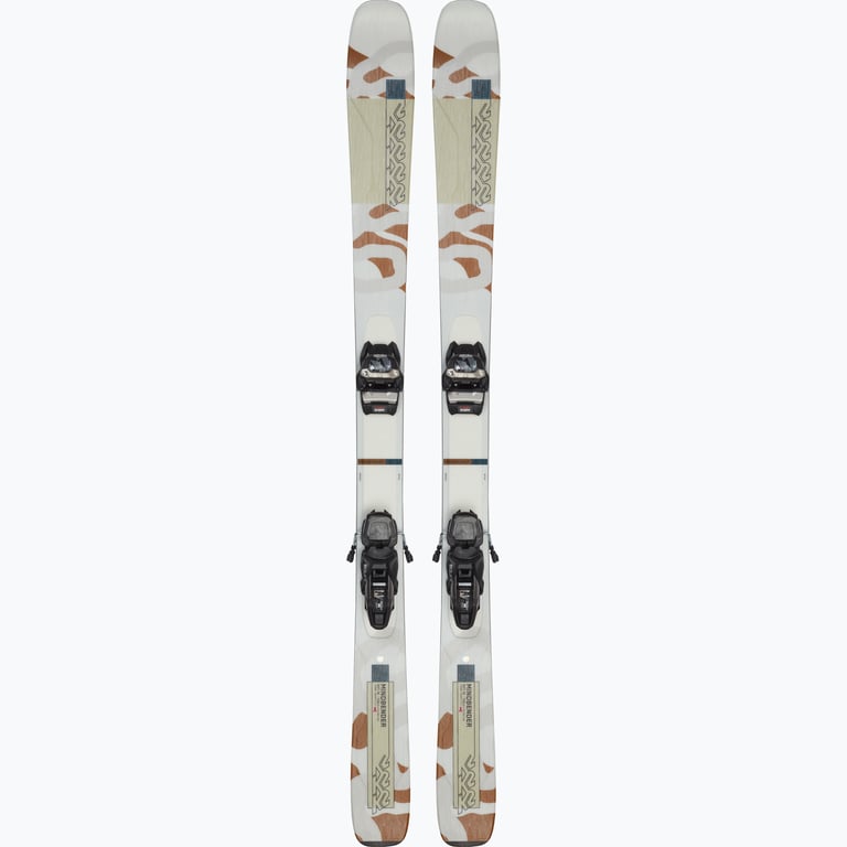 K2 Sports Mindbender 89 TI W + Squire 11 alpinskidor Beige