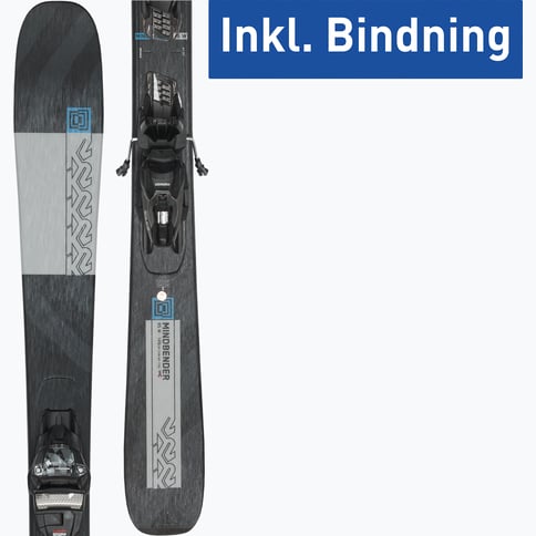 K2 Sports Mindbender 85 W + Squire 10 Quikclik alpinskidor Svart