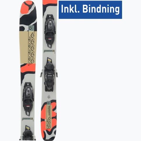 K2 Sports Mindbender JR + FDT 7.0 alpinskidor Flerfärgad