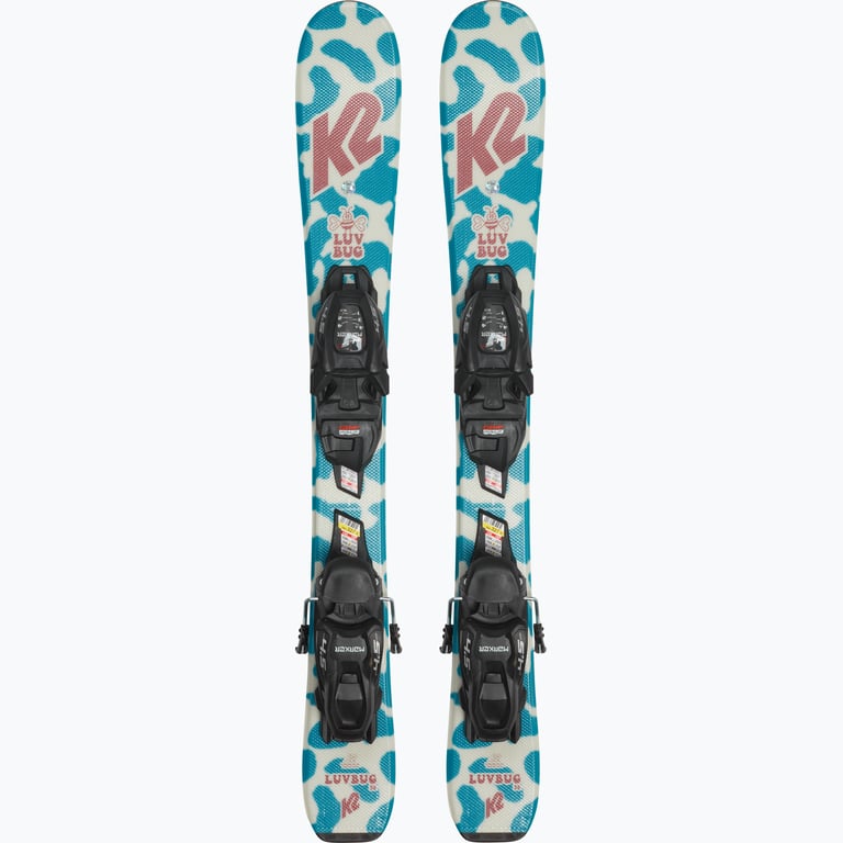 K2 Sports Luv Bug JR + FDT 4.5 alpinskidor Blå