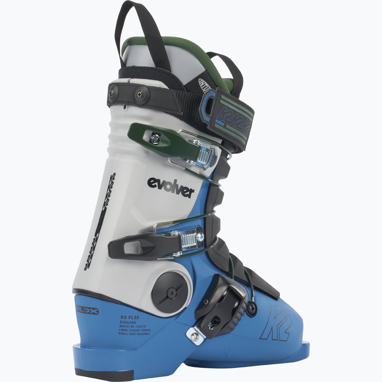 K2 Sports Evolver JR alpinpjäxor Blå