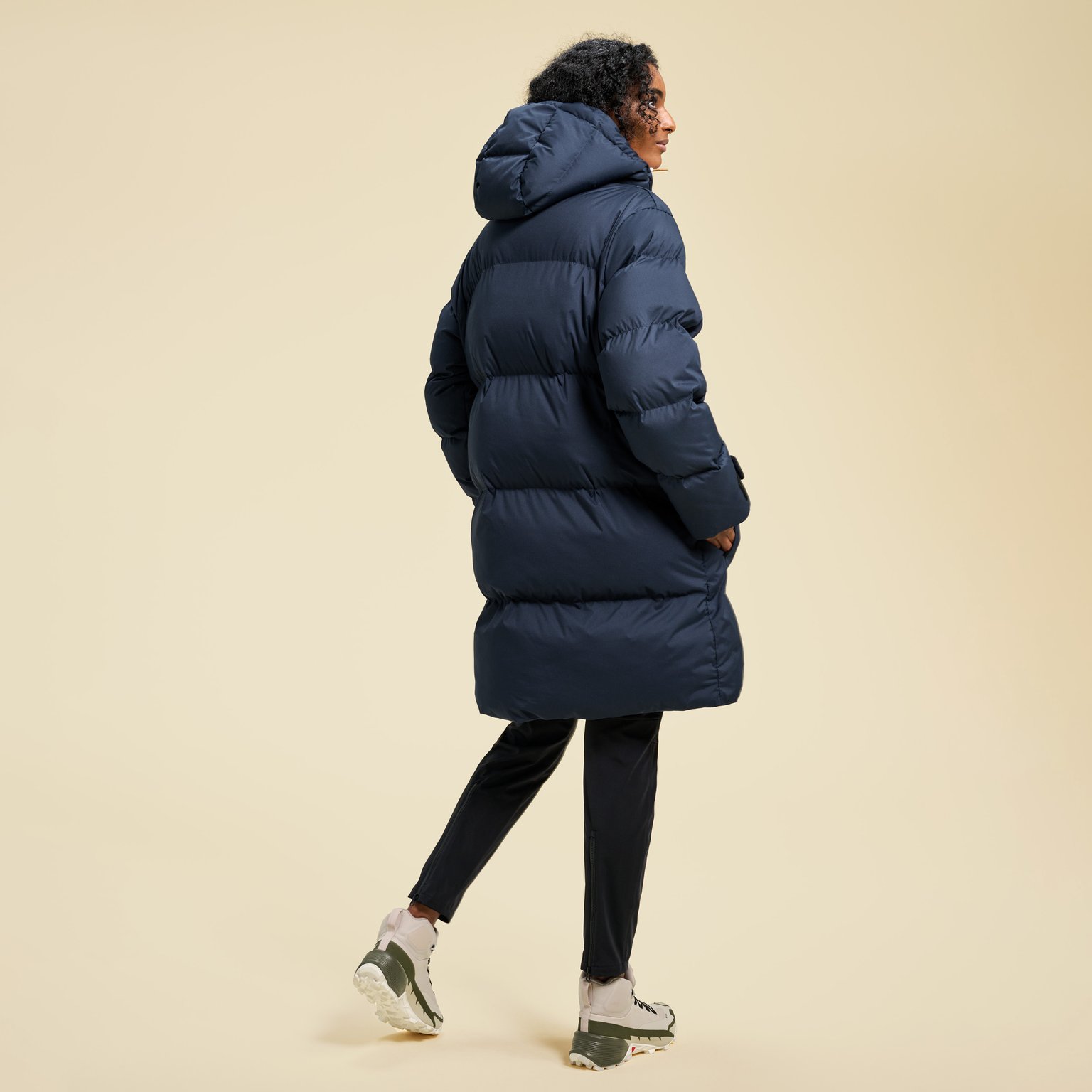 Casall Wear Forever Puffer W vinterjacka Blå