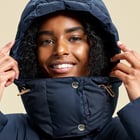 förhandsvisning ikon 4 för Casall Wear Forever Puffer W vinterjacka Blå