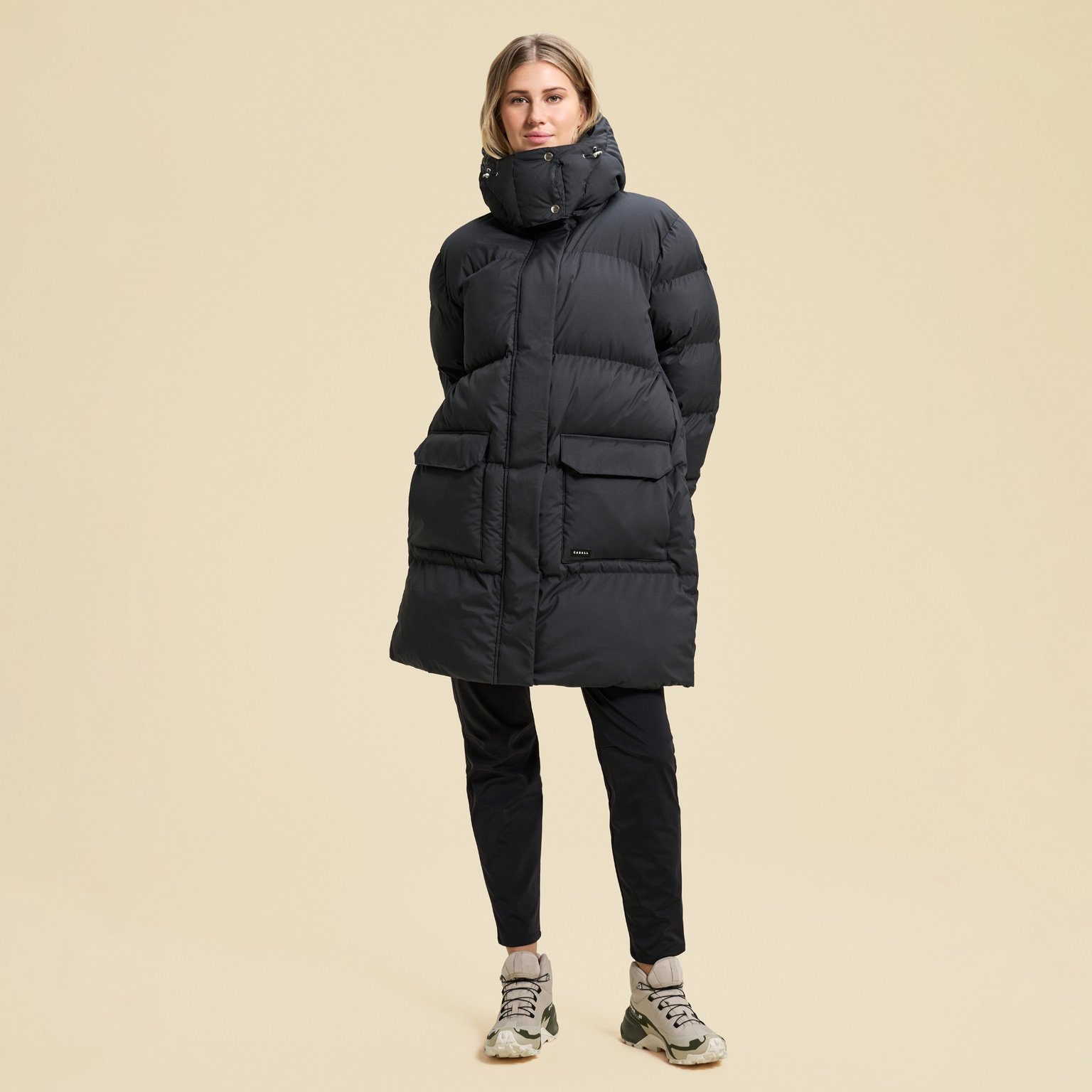 Casall Wear Forever Puffer W vinterjacka Svart