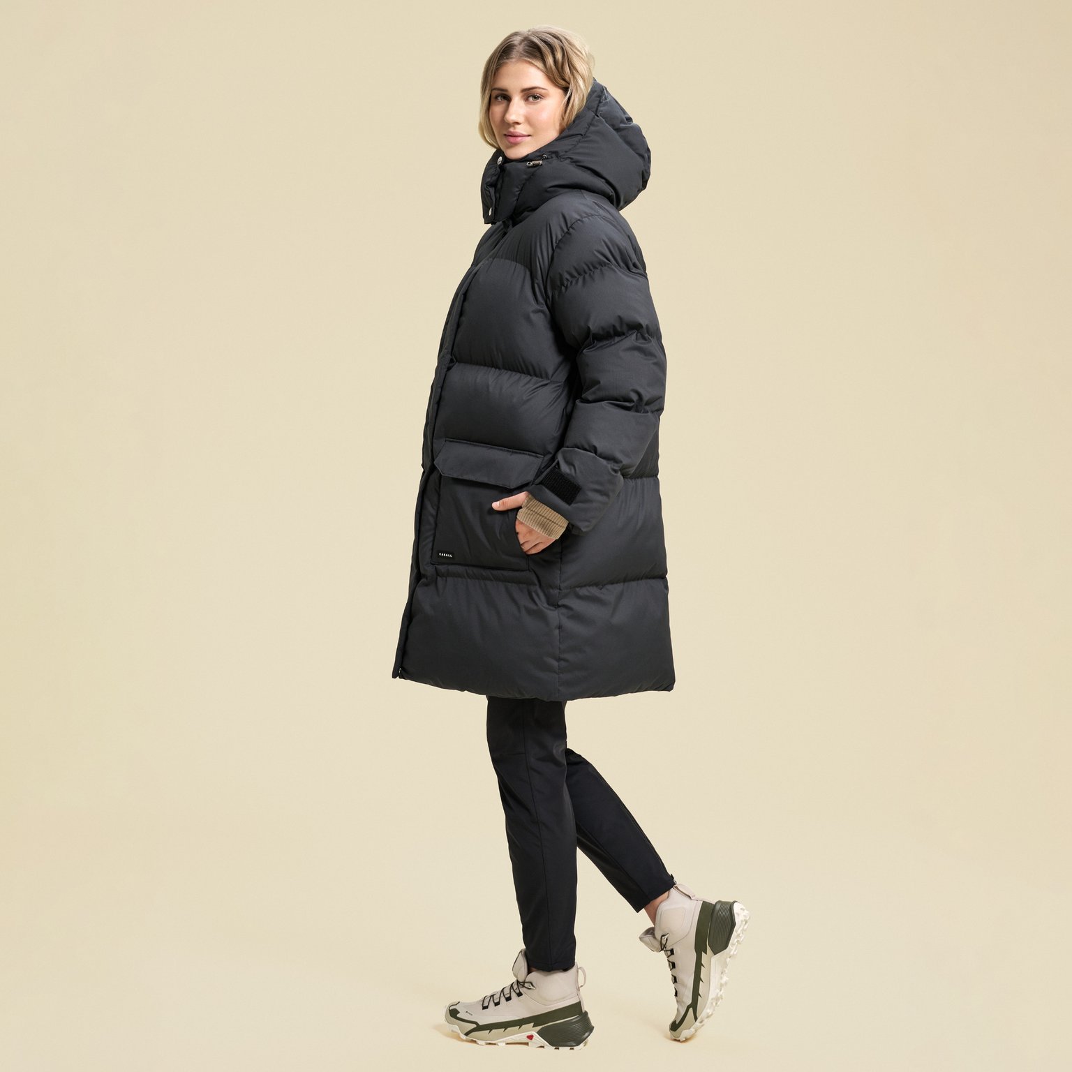 Casall Wear Forever Puffer W vinterjacka Svart