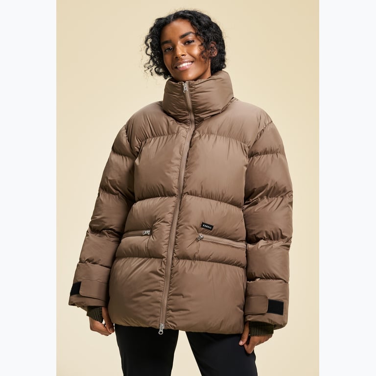 Casall Hero Puffer W vinterjacka Brun