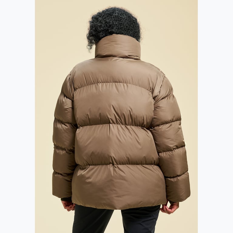 Casall Hero Puffer W vinterjacka Brun