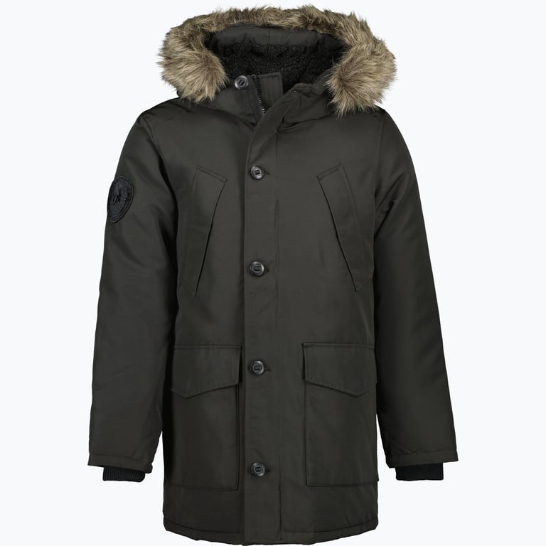 Superdry Everest Parka M vinterjacka Svart