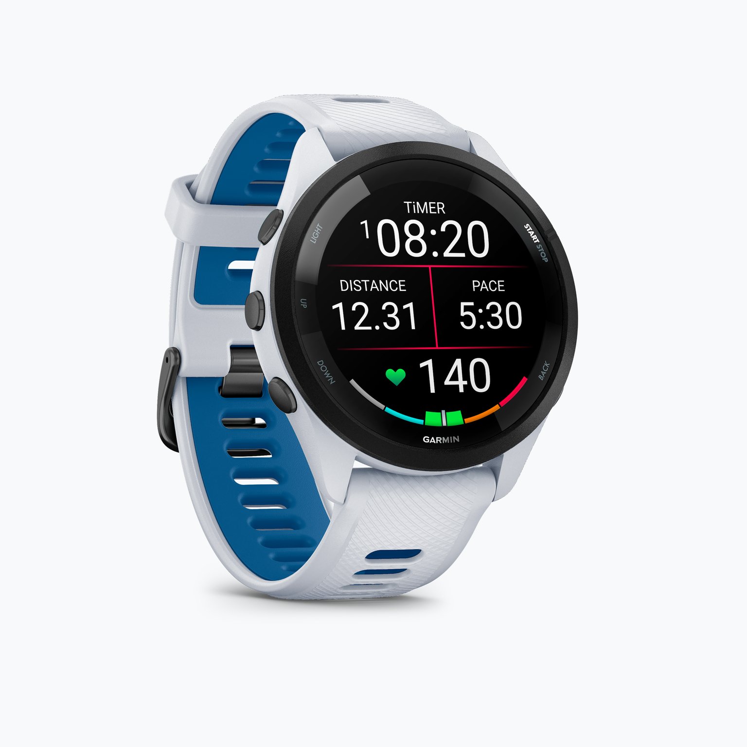 Garmin Forerunner 265 träningsklocka Vit