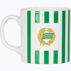 förhandsvisning ikon 2 för Hammarby Randig kaffemugg Vit