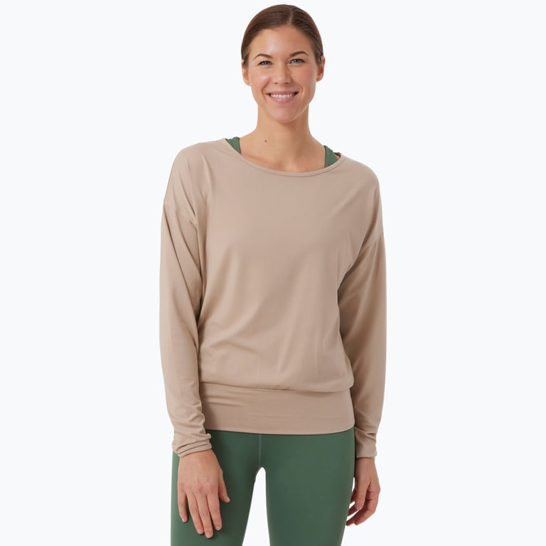 Energetics Aura W Long Sleeve träningströja Beige