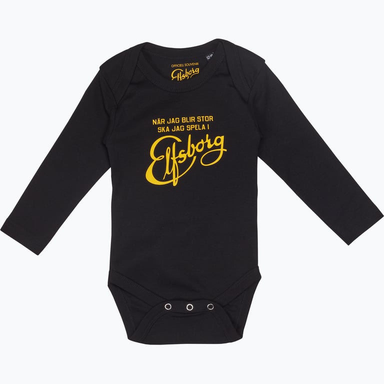 IF ELFSBORG Babybody Svart