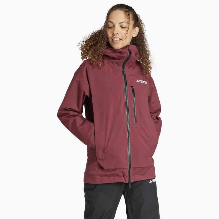 adidas Terrex Xperior 2L Insulated Rain.Rdy W skidjacka Röd