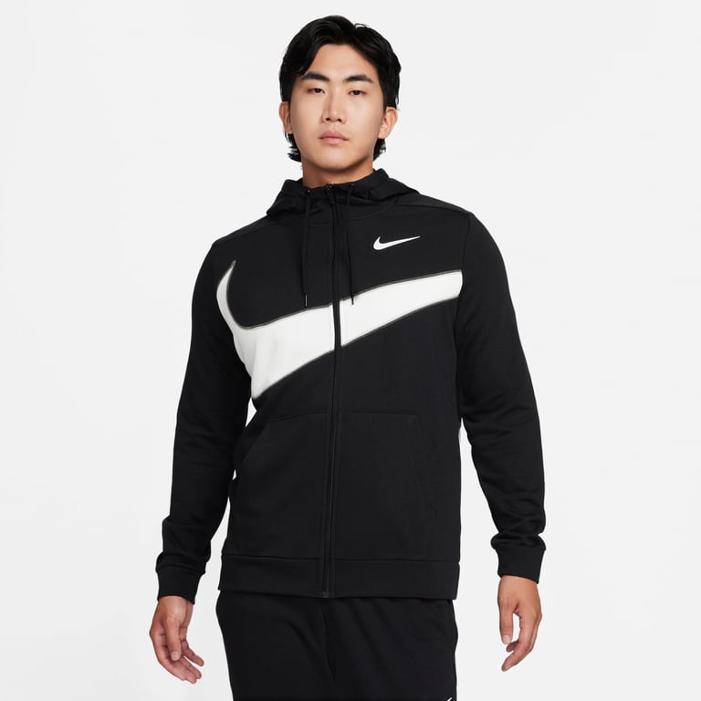 Nike Dri-FIT Fleece Full-Zip M träningströja Svart